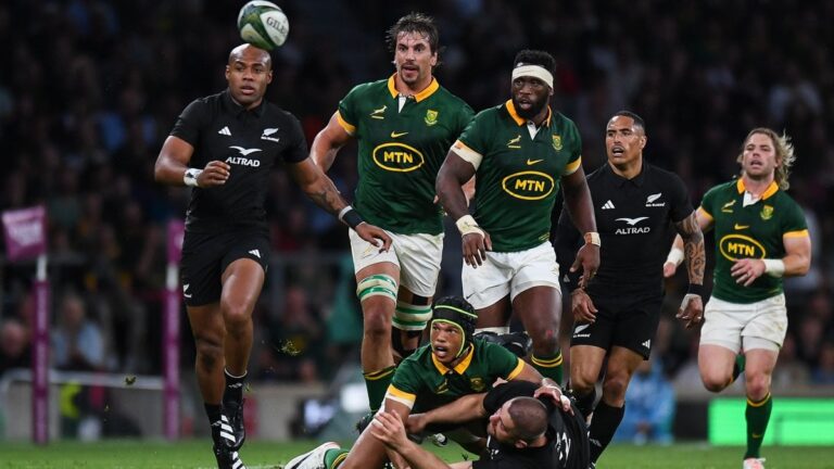 Rugby : L’Afrique du Sud déroule et s’offre les All Blacks