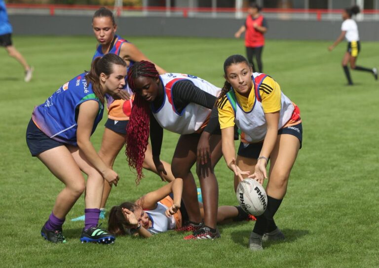 Les rugbywomen de département réunies pour une journée de cohésion à Cognac
